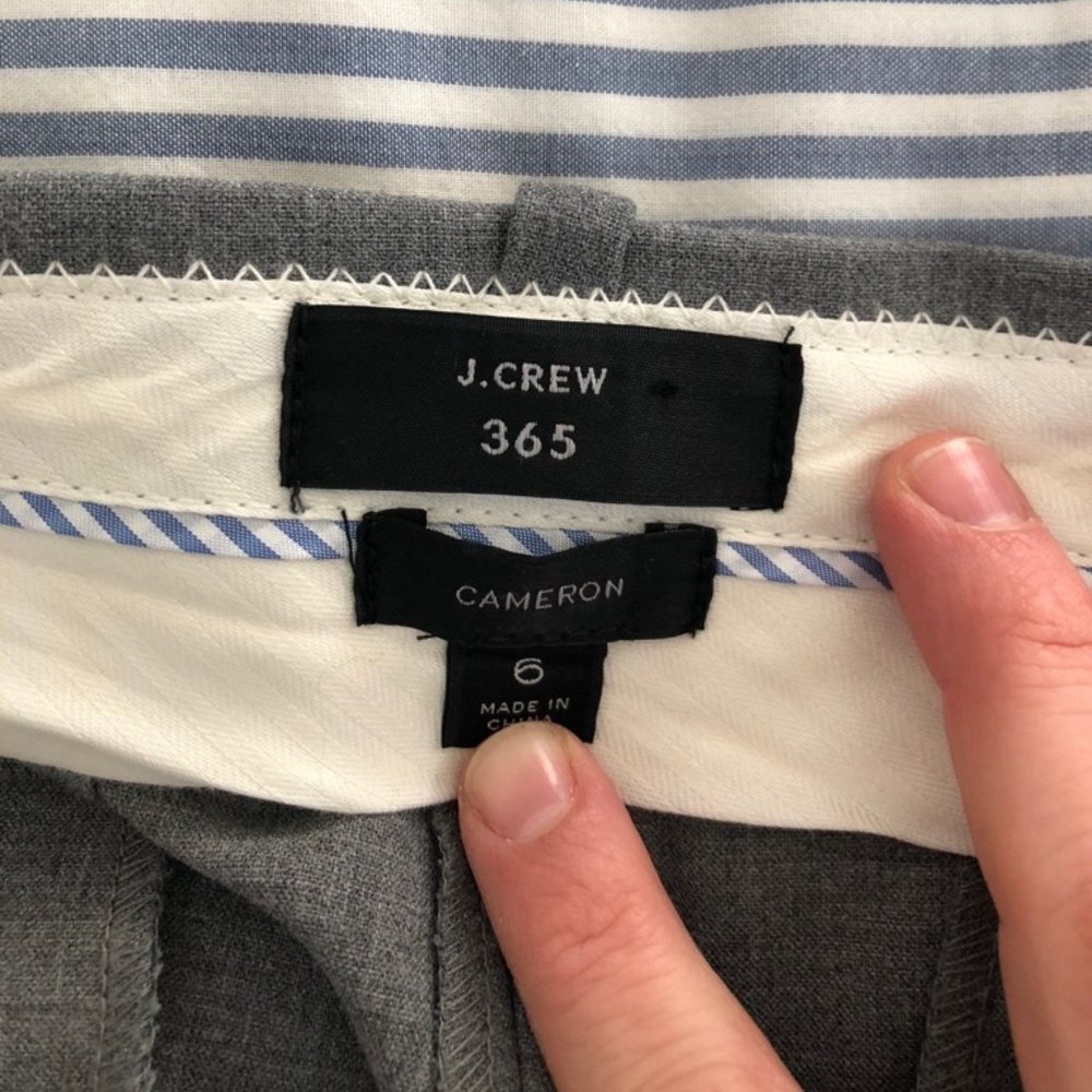 Cameron slim crop pant in four-season stretch